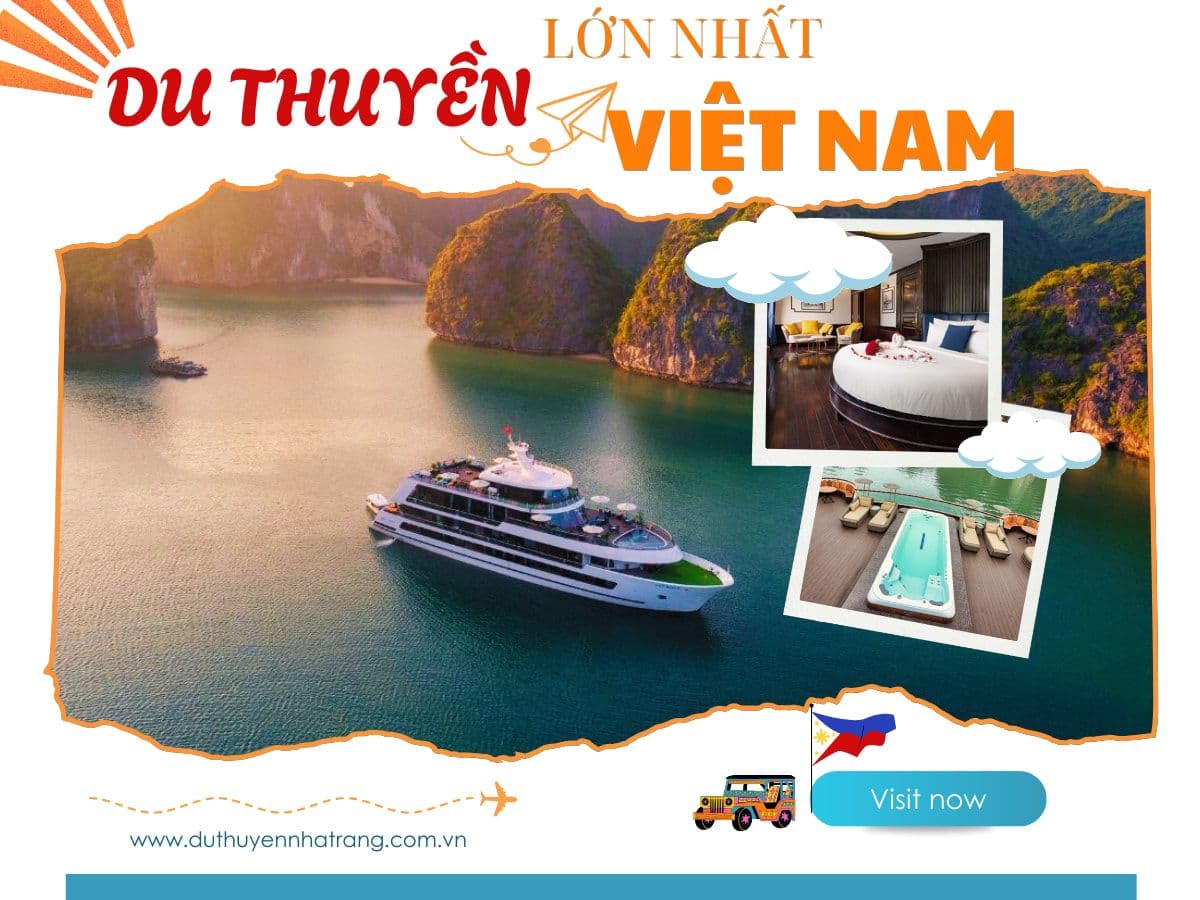 du thuyền lớn nhất việt nam