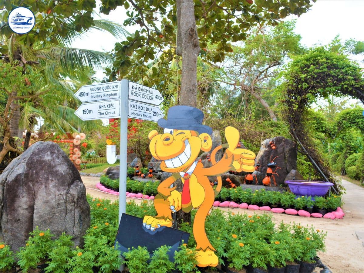 tour đảo khỉ đảo hoa lan nha trang